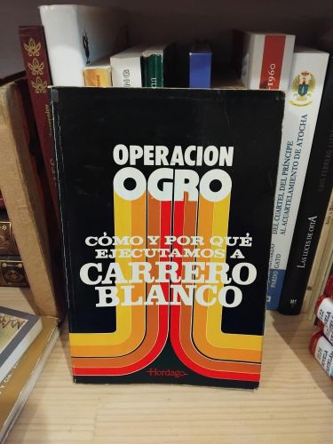 Portada do libro de Operación Ogro