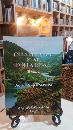 Portada do libro de Historia de Chantada y su comarca
