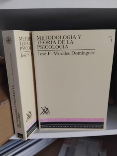 Portada do libro de Metodología y teoría de la psicología. Tomio I y II