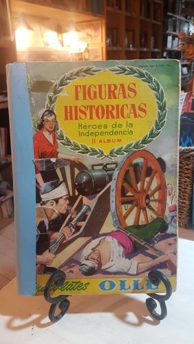 Portada do libro de ALBUM COMPLETO -  FIGURAS HISTORICAS HEROES DE LA INDEPENDENCIA II - CHOCOLATES OLLE