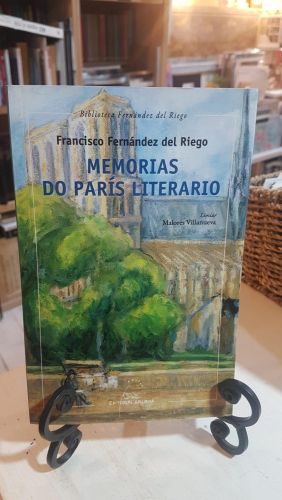 Portada do libro de Memorias do París literario