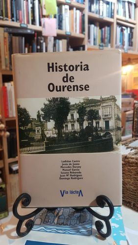 Portada do libro de Historia de Ourense