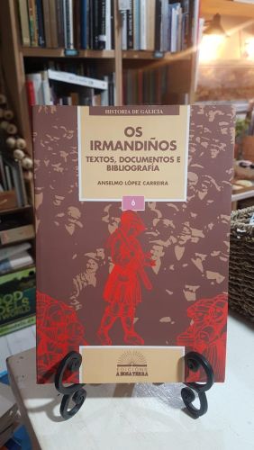 Portada do libro de Os irmandiños -Anselmo López  Carreira
