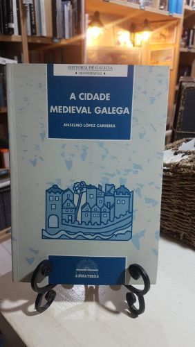 Portada do libro de A cidade medieval galega