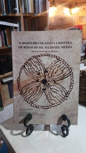Portada do libro de O Mosteiro de Santa Cristina de Ribasde Sil na Idade Media
