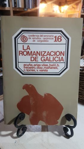 Portada do libro de La romanización en Galicia