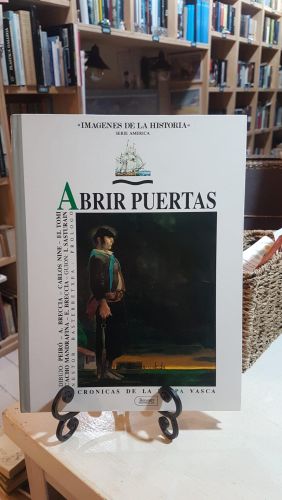 Portada do libro de Abrir puertas. Crónicas de la 0Pmpa Vasca