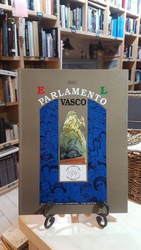 Portada do libro de Parlamento vasco, el