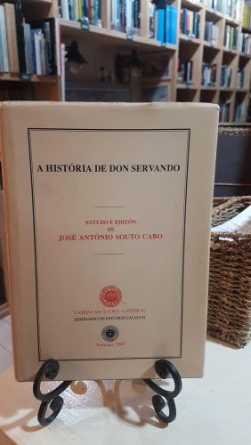 Portada do libro de A historia de don Servando