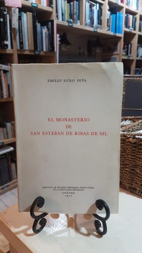 Portada do libro de Monasterio de San Esteban de Ribas de Sil, el