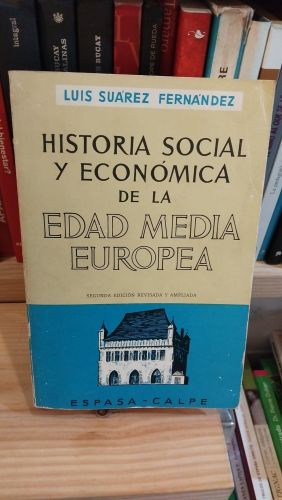 Portada do libro de Historia social y económica de la Edad Media europea