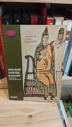 Portada do libro de Cultura, relixión e superstiticóns na Galicia sueva