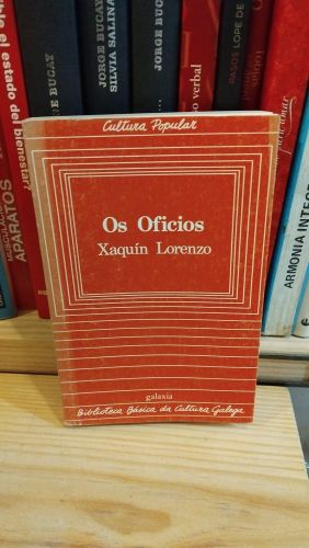 Portada do libro de Os oficios. Xaquín Lourenzo