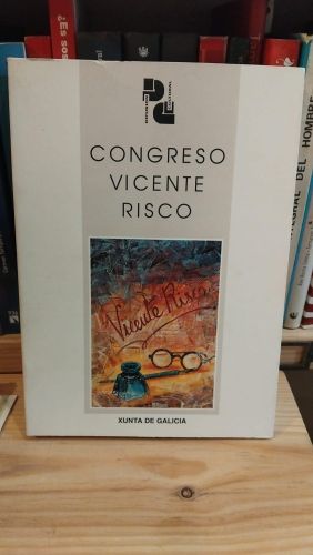 Portada do libro de I Congreso Vicente Risco