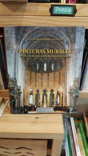 Portada do libro de Pinturas murales, Monasterio de Oseira