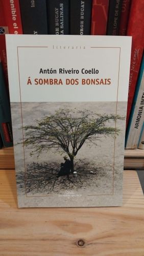 Portada do libro de A sombra dos bonsais