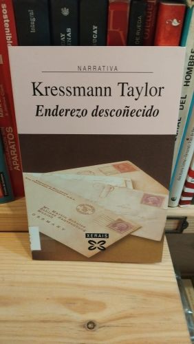 Portada do libro de Enderezo descoñecido