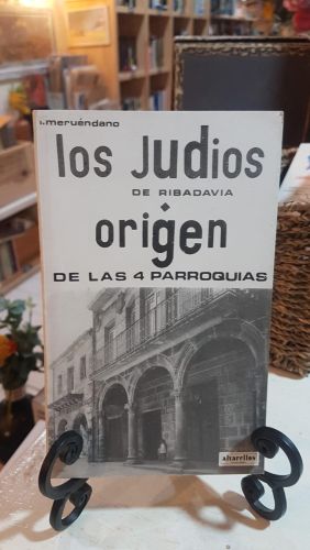 Portada do libro de LOS JUDÍOS DE RIBADAVIA
