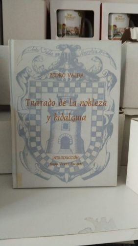 Portada do libro de Tratado de la nobleza y la hidalguía