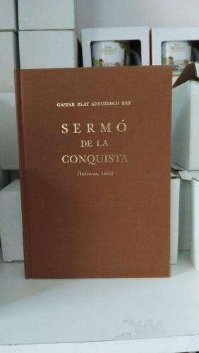 Portada do libro de Sermó de la conquista