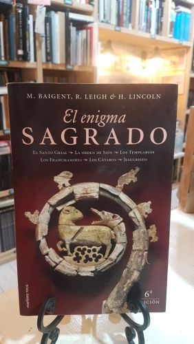 Portada do libro de Enigma sagrado. Richard Leigh, Michael Baigent