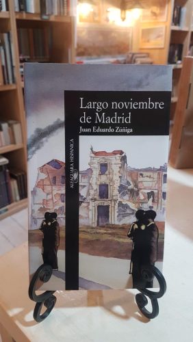 Portada do libro de Largo noviembre en Madrid