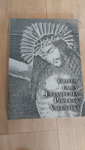Portada do libro de Cristo en la estampería popular valentina