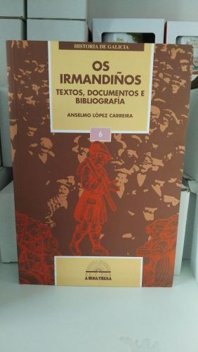 Portada do libro de Os irmandiños. Anselmo López Carreira