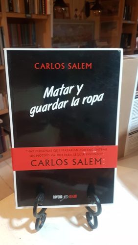 Portada do libro de Matar y guardar la ropa