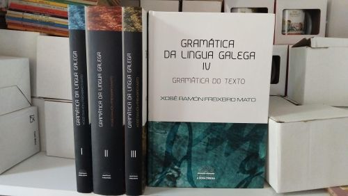 GRAMATICA DA LINGUA GALEGA. Completo. 4 tomos