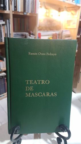 Portada do libro de Teatro de Máscaras