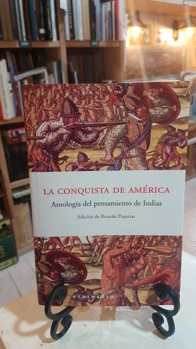 Portada do libro de La conquista de América