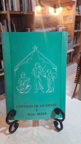 Portada do libro de CANTIGAS DE ESCÁRNIO E MAL-DIZER