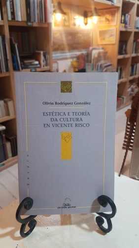 Portada do libro de Estetica e teoria da cultura en vicente risco