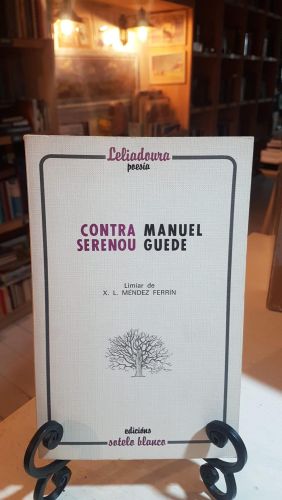 Portada do libro de Contra Serenou. Manuel Guede