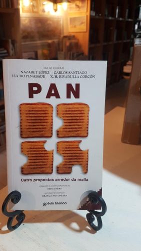 Portada do libro de Pan. Nazaret López
