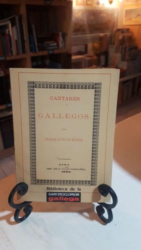 Portada do libro de Cantares gallegos