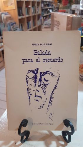 Portada do libro de Balada para el recuerdo