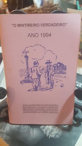 Portada do libro de O MINTIREIRO VERDADEIRO - ANO 1994