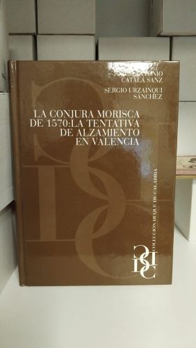 Portada do libro de La conjura morisca de 1570