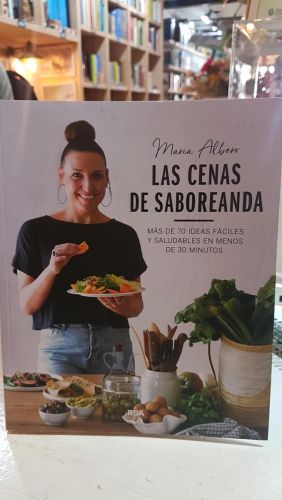 Portada do libro de Las cenas de Saboreanda