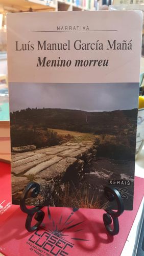 Portada do libro de Menino morreu ( Libro en Gallego )