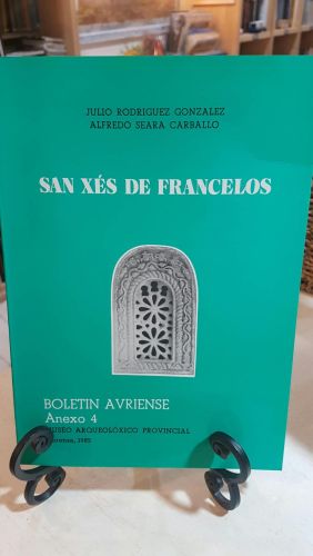 Portada do libro de SAN XÉS DE FRANCELOS