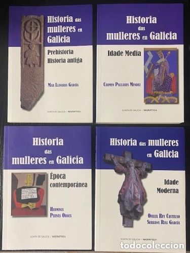 HISTORIA DAS MULLERES EN GALICIA. COMPLETA. 4 LIBROS