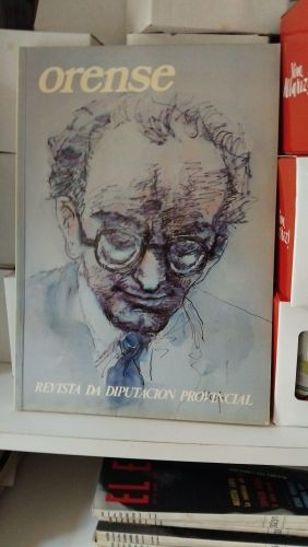 Portada do libro de Vicente Risco. Deputación Ourense