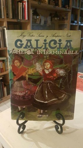 Portada do libro de GALICIA. ROMERÍA INTERMINABLE.