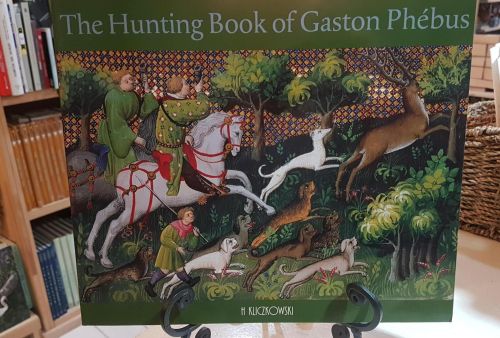 Portada do libro de Gaston Phébus's book of hunting