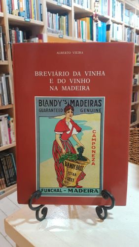 Portada do libro de BREVIÁRIO DA VINHA E DO VINHO NA MADEIRA