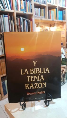 Portada do libro de Y la Biblia tenía razón