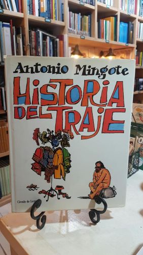 Portada do libro de HISTORIA DEL TRAJE. Antonio Mingote